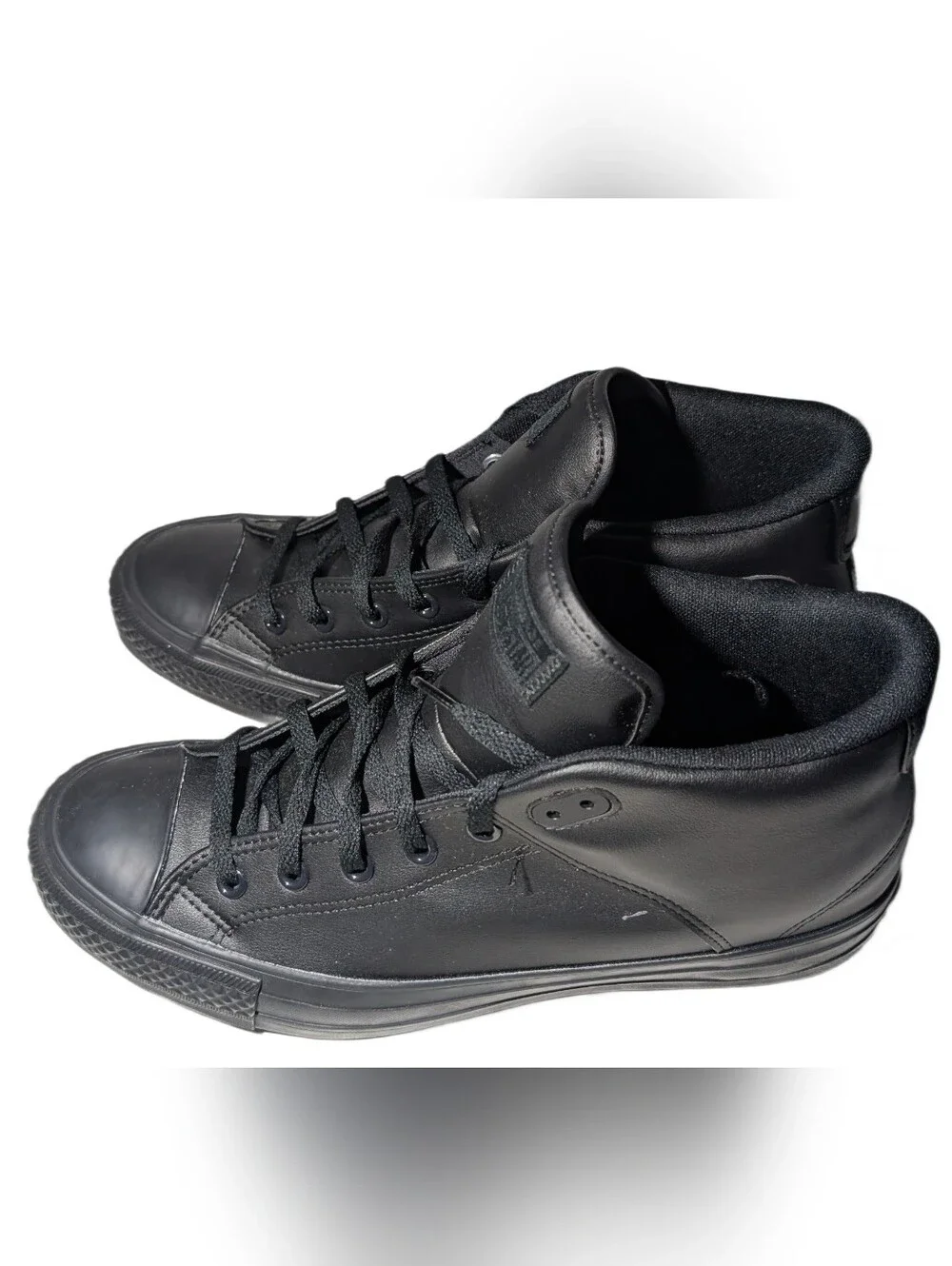Converse Ultra Rare Tremont Mid CTAS Vegan Leather Monochrome Triple Black